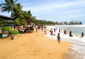 Beach in Colombo