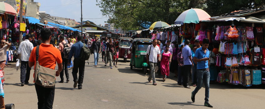 Pettah Markets in Colombo