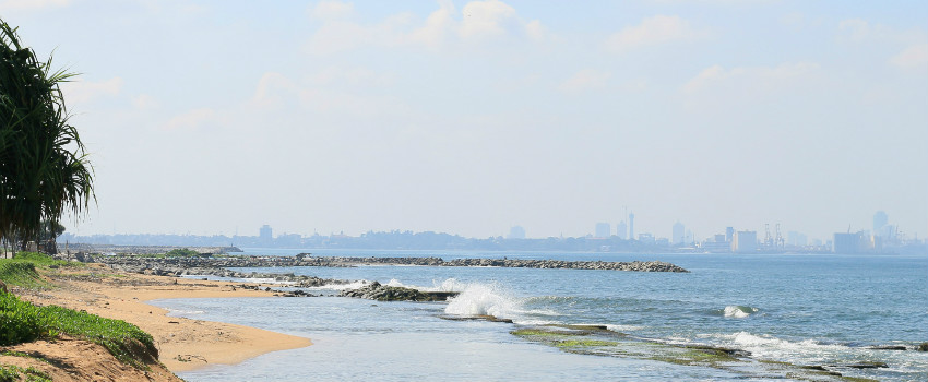 Uswetakeiyawa Beach near Colombo Sri Lanka