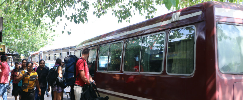 Buses in Colombo Sri Lanka