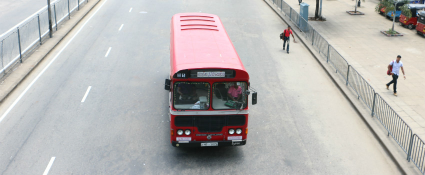 Buses in Colombo Sri Lanka