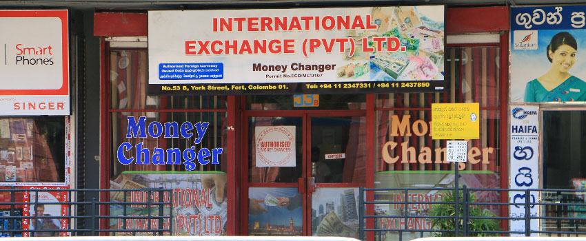 Currency Exchange in Colombo Sri Lanka