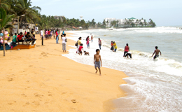 Beach in Colombo Sri Lanka